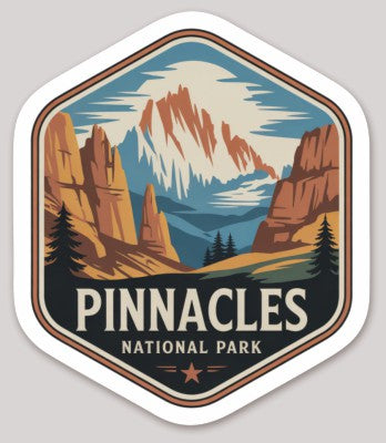 Pinnacles National Park Die Cut Sticker
