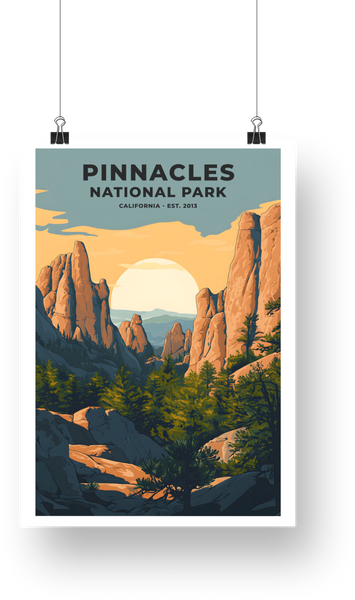 Pinnacles National Park Poster