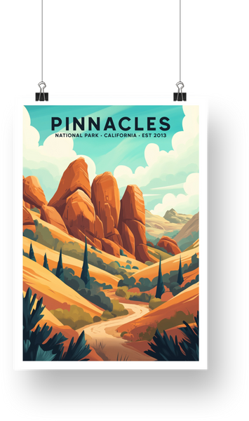 Pinnacles National Park Poster