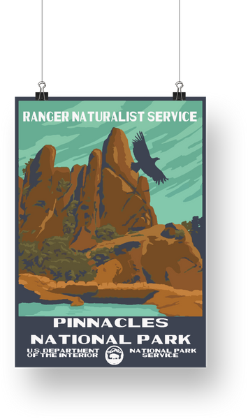 Pinnacles National Park Poster