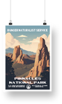 Pinnacles National Park Poster