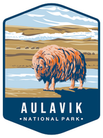 Aulavik National Park Sticker Large