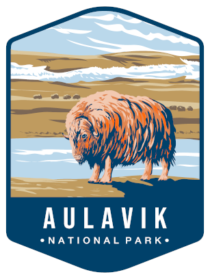 Aulavik National Park Sticker Large