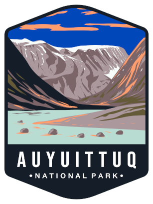 Auyuittuq National Park Sticker Large