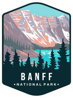 Banff National Park Sticker Large