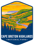 Cape Breton Highlands National Park Sticker Large