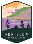 Forillon National Park Sticker Large