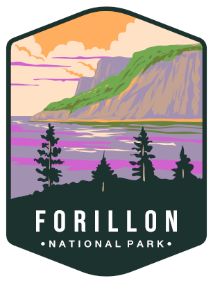 Forillon National Park Sticker Large