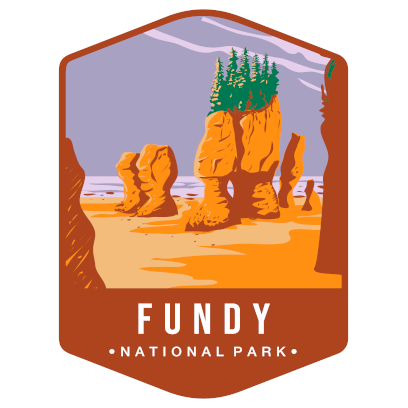 Fundy National Park Sticker Large – Canada