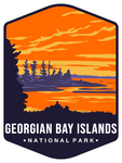 Georgian Bay Islands National Park Sticker Large