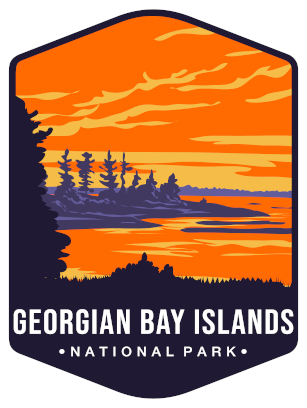 Georgian Bay Islands National Park Sticker Large