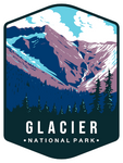 Glacier National Park Sticker Large