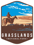 Grasslands National Park Sticker Large