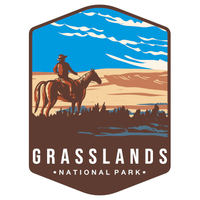 Grasslands National Park Sticker Large