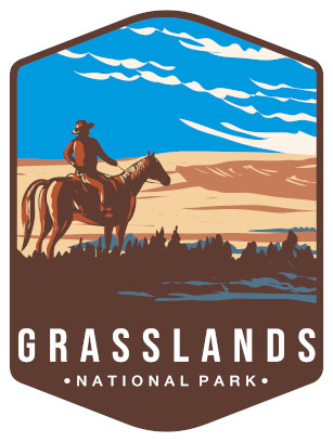 Grasslands National Park Sticker Large