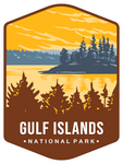 Gulf Islands National Park Sticker Large