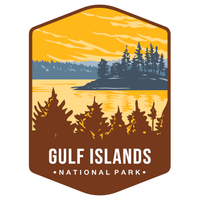 Gulf Islands National Park Sticker Large