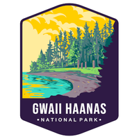 Gwaii Haanas National Park Sticker Large