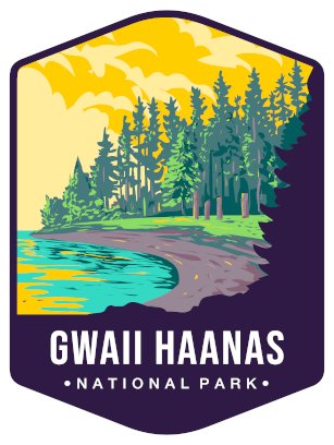 Gwaii Haanas National Park Sticker Large