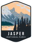 Jasper National Park Sticker Large