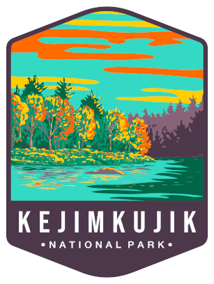 Kejimkujik National Park Sticker Large