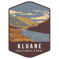 Kluane National Park Sticker Large