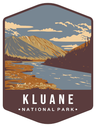 Kluane National Park Sticker Large