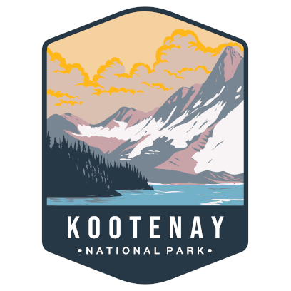 Kootenay National Park Sticker Large – Canada