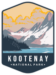 Kootenay National Park Sticker Large