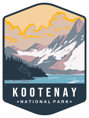 Kootenay National Park Sticker Large