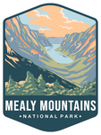 Mealy Mountains National Park Sticker Large