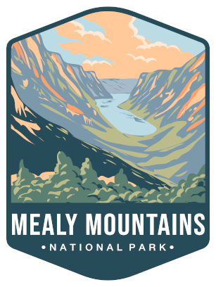 Mealy Mountains National Park Sticker Large