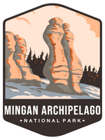 Mingan Archipelago National Park Sticker Large