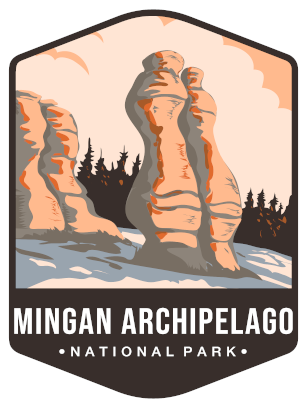 Mingan Archipelago National Park Sticker Large