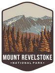 Mount Revelstoke National Park Sticker Large