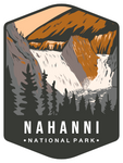 Nahanni National Park Sticker Large