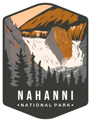 Nahanni National Park Sticker Large