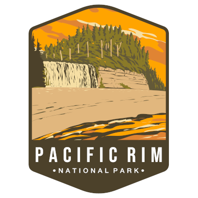Pacific Rim National Park Sticker Large – Canada