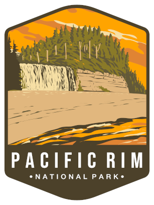 Pacific Rim National Park Sticker Large