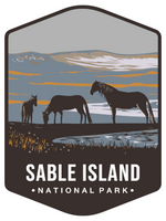 Sable Island National Park Sticker Large