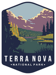 Terra Nova National Park Sticker Large