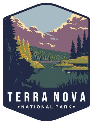 Terra Nova National Park Sticker Large