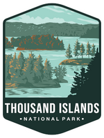 Thousand Islands National Park Sticker Large