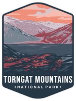 Torngat Mountains National Park Sticker Large