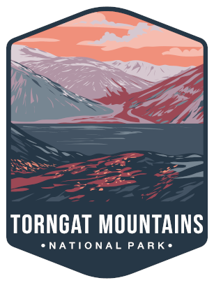 Torngat Mountains National Park Sticker Large