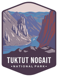 Tuktut Nogait National Park Sticker Large