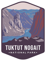 Tuktut Nogait National Park Sticker Large