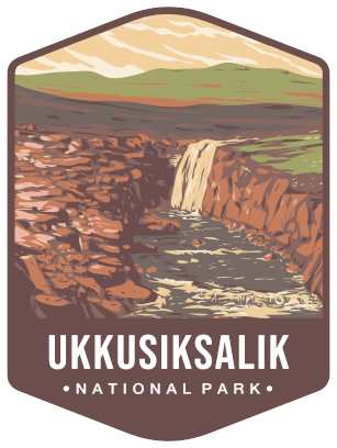 Ukkusiksalik National Park Sticker Large