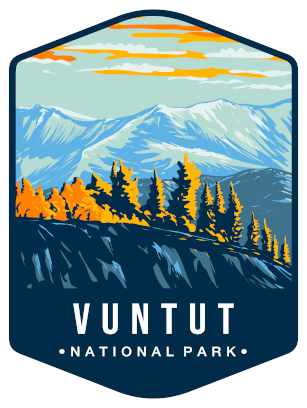 Vuntut National Park Sticker Large