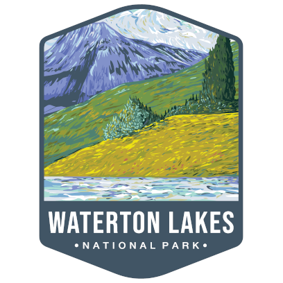 Waterton Lakes National Park Sticker Large – Canada